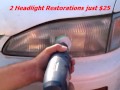 cleaning headlight