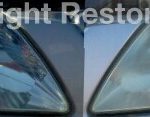 Headlight Restoration Houston Before & After Image
