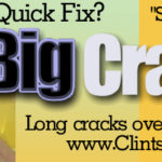 Need Quick Fix? 36 Inch Windshield Cracks