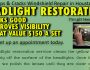 $150 Headlight Cleaning & Restoration of Headlights in Houston TX
