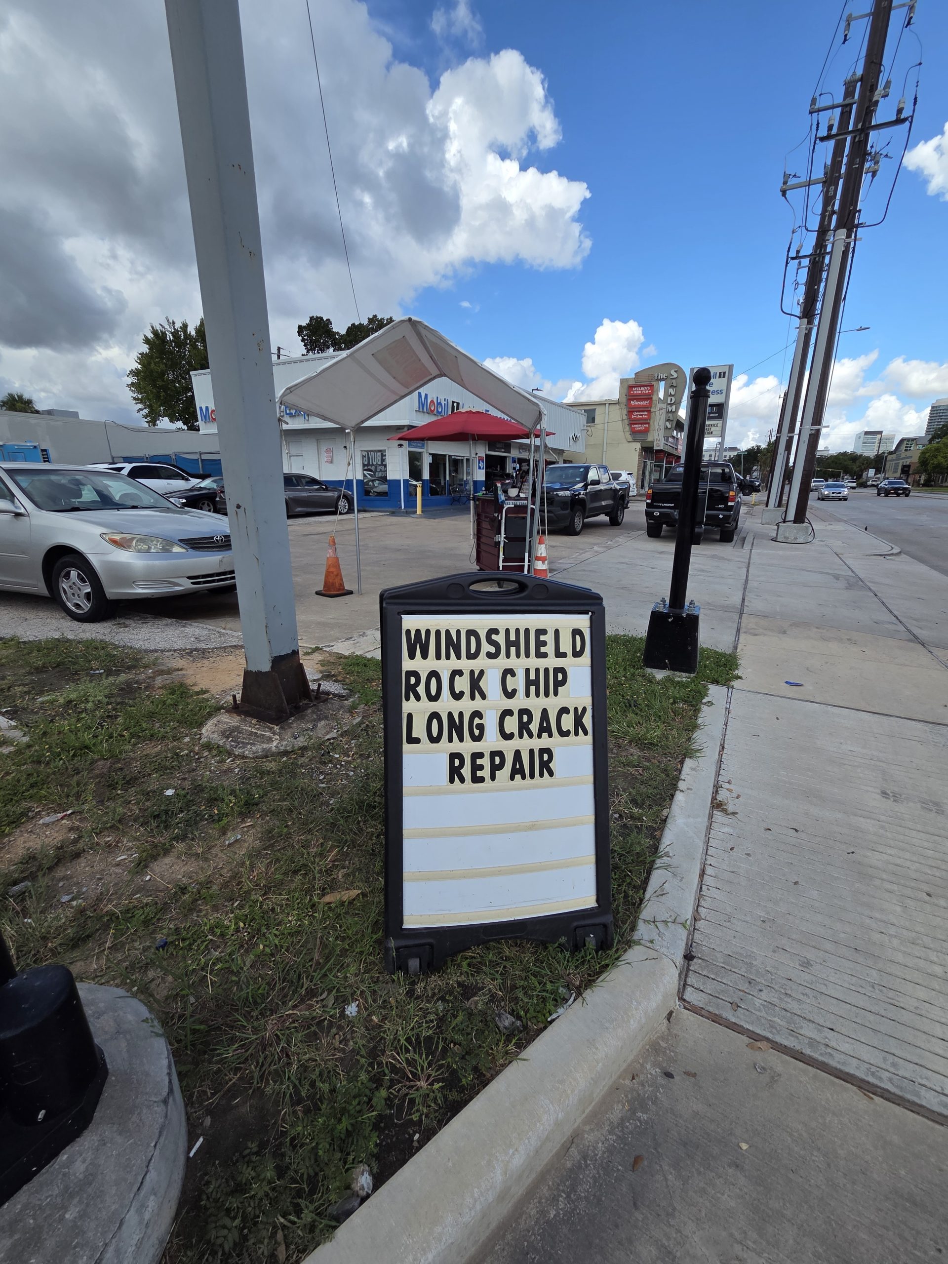sign at Richmond and Shepherd corner