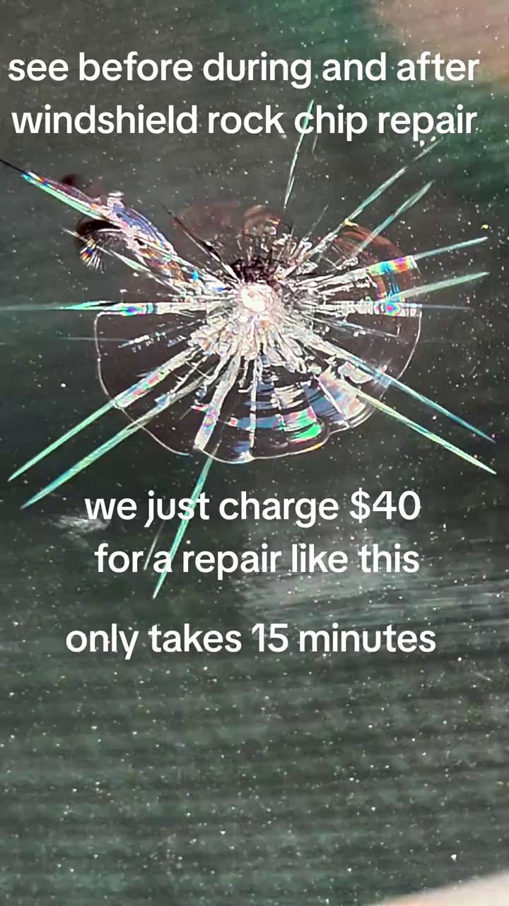 Big Rock Chip $40 15 Min Houston Repair