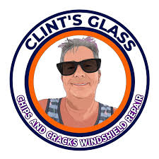 Clint's Glass Logo - Chips and Cracks Windshield Repair Since 1996 Houston