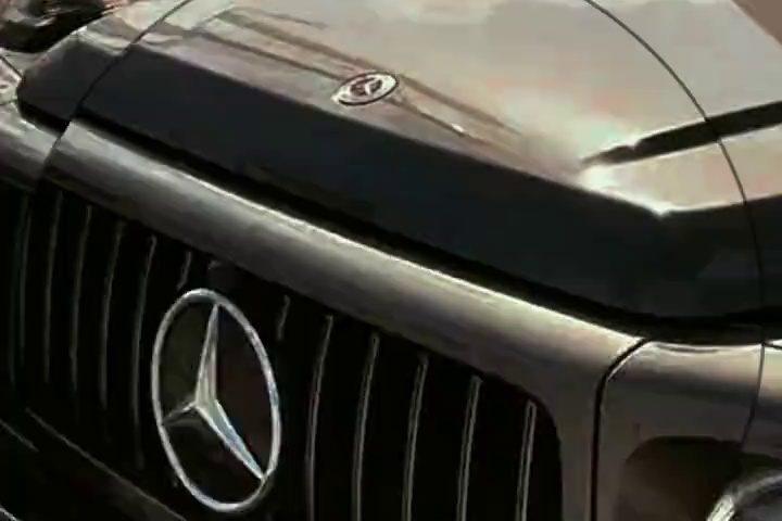 G-Wagon windshield repair Houston driver view rock chip $40 fix photo at Clint's Glass 2107 Richmond Ave - driver line of sight