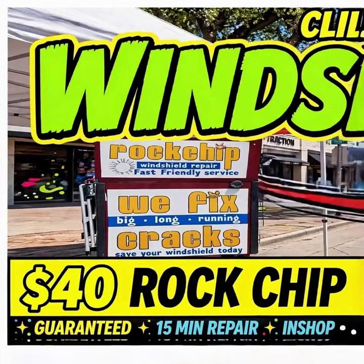 Windshield Repair Houston Banner - WINDS - 2107 Richmond Ave